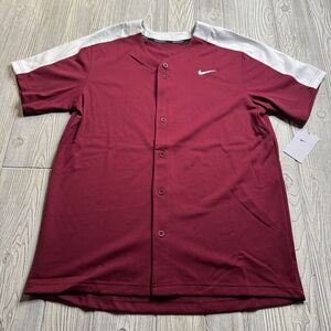 Nike Team Vapor Select Baseball Jersey Men’s L Cardinal DM0773-612 NWT